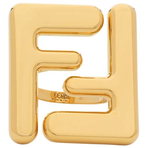 fendi baguette ring|fendi ring gold.